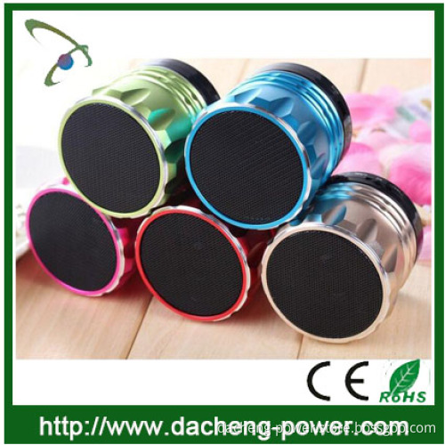 Hottest Top Quality 2016 music mini bluetooth speaker portable bluetooth speaker with FM radio,LED Light, TF Card support